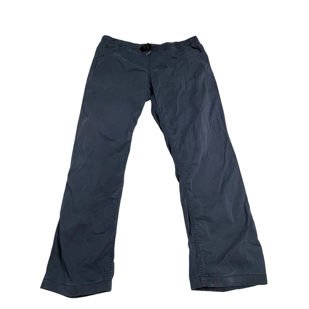 Gramicci Pants Mens XL Dark Gray Blue Belted Climbing Hiking Pant Gorpcore 40x30